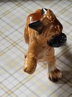 Vintage Boxer Dog Figurine  bandaged Up  Ceramic Japan 4 5  Long