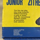 Vintage Jr Zither Lap Harp 1950s Made In Italy W box instructions music No Pick