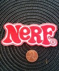 Nerf Embroidered Iron  On Patch 3 25  X 1 5 