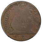1787 Fugio Cent Ben Franklin Colonial 4 Cinquefoils Pcgs Good 6
