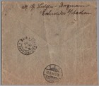 1900 Differdange Luxembourg Express Registered Cover Scott  60-66 70-74  