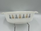 Vintage 1970s Anchor Hocking Fire King Candle Glow 1 Qt Casserole Dish