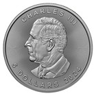 2024 1 Oz Canadian Maple Leaf     Siiver C 0 i n