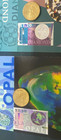  1488  7-9-2025 - Australia - Opal   Diamond Maxicard   2 Additional Opal Coin
