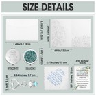 Unittype 5 Pcs Something Blue Gift Set For Bride  To My Daughter Wedding Hand   