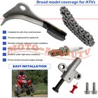 Cam Timing Chain Tensioner Arm Cover Gasket Kit For Honda Recon 250 Trx250tm te