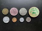 Rare Old Vintage  Tokens Lot Of  7 