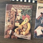 Primitive Country Craft Pattern Book Lot 11 Christmas Snowman Folk Art Decor