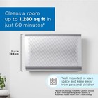 Ma-35 Air Purifier With True Hepa H13 Filter   1 280 Ft   Coverage In 1hr  silver