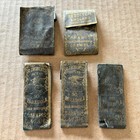 Lot Antique Sewing Needles R j  Roberts Parabola Gold Burnished Crewel   Darners