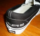 Original Ramones Rare Vans Slip On Shoes  New In Box  4 4 5 5 5 8 