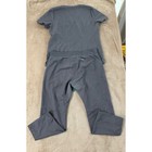 Figs Scrub Set Casma Top M Womens Gray Kade Cargo Pants Large Petite Euc