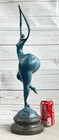 Abstract Woman Signed Milo Statue Figurine Bronze Sculpture Hand Made Decorative