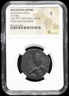 Byzantine Empire 975-1035 Ad  Jesus Christ Follis Class A2-a3 Coin Ngc Beautiful