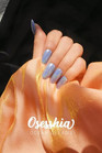Semi Cured Gel Nail Strips  20 Pcs Nail Wraps  Glaze Gel Nail Stickers  Salon 