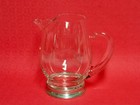 Wallace Sterling Silver Base Glass Martini Cocktail Pitcher 1960s     1970s Usa