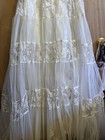 Vintage 1960s 70s Wedding Dress No Tags