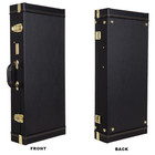 Crossrock Rectangular Wooden Case Fits A-style Mandolins With Metal Feet-black