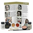 Mehron Zombie Character Makeup Kit For Sfx halloween cosplay