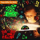 Kids Night Light Projector For Boys  135mm X 120mm X 135mm  White-3 