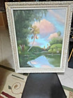 Original Florida Highwaymen Painting On Canvas  22x28  By Johnny Daniels