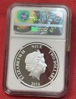 2016 Niue Silver Disney Donald   Daisy Love Crazy Ngc Pf70 First Release 