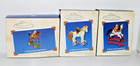 Lot Of 9 Vintage Hallmark Keepsake  a Pony For Christmas   Ornaments Series