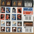 Forever Stamps Usps 8 Books Sheets Christmas Card Flowers Animals Pets