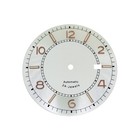 Replacement 36 5mm Watch Dial W  Green Luminous For Nh35 Movement Watch Parts