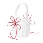 6   6 Inches Double Heart Satin  Bearer Pillow And Wedding Flower Girl J9h0