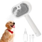 Upgrade 3-in-1 Pet Steam Brush Dog Hair Brush Cat Hair Brush Electric Steamspray