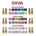 Dnd Diva Gel Nail Polish 9d Cat Eyes 0 5oz Color Gel Diva Cateyes  choose