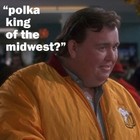 Polka King Fan T-shirt     Kenosha Kickers Midwest Tour     Funny 90s Movie Tee
