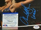 Wwe Charlotte Flair Signed 8x10 Original Photofile Photo With Proof And Psa Coa