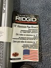 Rigid Aluminum Pipe Wrenches New 10     12    And 18   