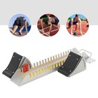 6 Angle Adjustable Starting Block Athletics Sprinting Running Starting Block