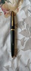 Waterman Carene Black Laque Cap  Dark Green Barrel Roller Ball Pen France Made