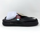 Muk Luks Men Slippers Black Memory Foam Indoor Outdoor Size 11-12 New