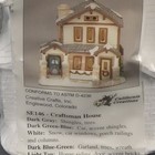 California Creations Craftsman House Christmas Village Se146 Ready To Paint New
