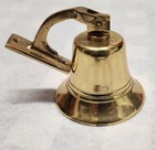 Small Brass Ship s Bell   Wall-mounted Bracket