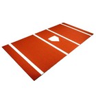 All Turf Mats   6 x12  Nylon Baseball   Softball Regulation Hitting Mat  clay 