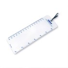 Carson Magnimark 3x Fresnel Bookmark Magnifier W 6  Ruler Bible Scripture Read