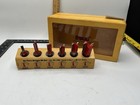 Freud 91-102 Made In Italy 6 Piece Straight Bit Set Industrial Router Bit Set