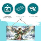 Christmas Peace On Earth Angel Handmade Sign Decor Door Hanger