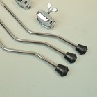 Set Of 3 Vintage Tama Floor Tom Mounts   Legs Superstar Imperialstar 80 s 70 s