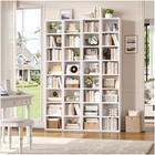 8-tier Media Tower Rack  11 6 X 9 3 X 70 9 Inches Cd Dvd Slim Storage Cabinet   