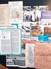 Lot Of Vintage 1950s English   Welsh Travel Brochures Maps Ephemera