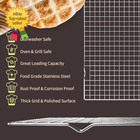 2pcs Cooling Racks For Cooking And Baking  15x10 Inches Heavy Duty Stainless Ste