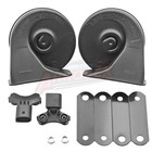 2x 12v Snail Horn High low Tone Horn For Audi A4 A5 A6 A7 A8 Q3 Q5 410hz 510hz