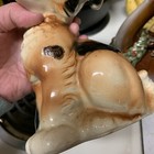 Dog Lovers Royal Copley Ceramic Puppy Dog Figurine Statue Retro Mcm 1950s - Vtg